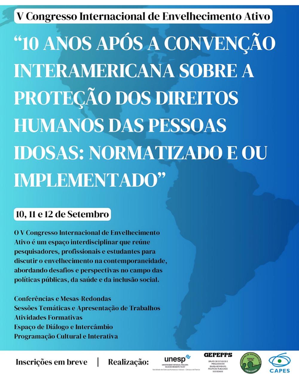 Folder V Congresso Internacional
